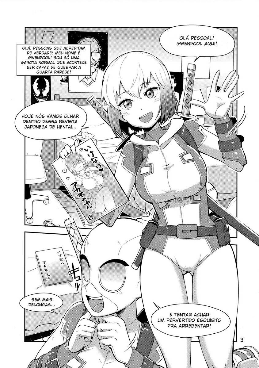 Gwenpool 1 - Hentai, HQs e muito Sexo HQPorno