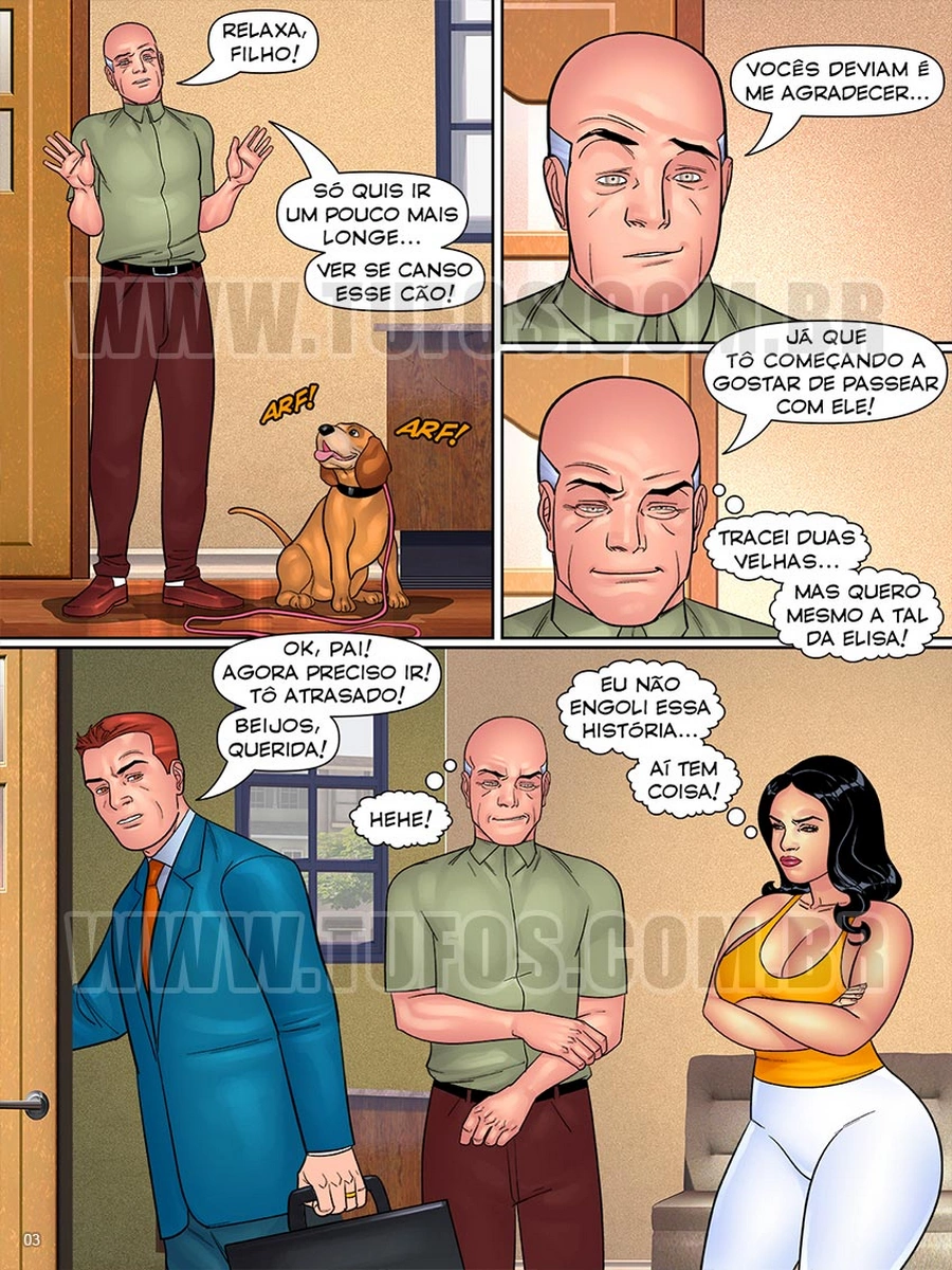 Quadrinhos eróticos traição