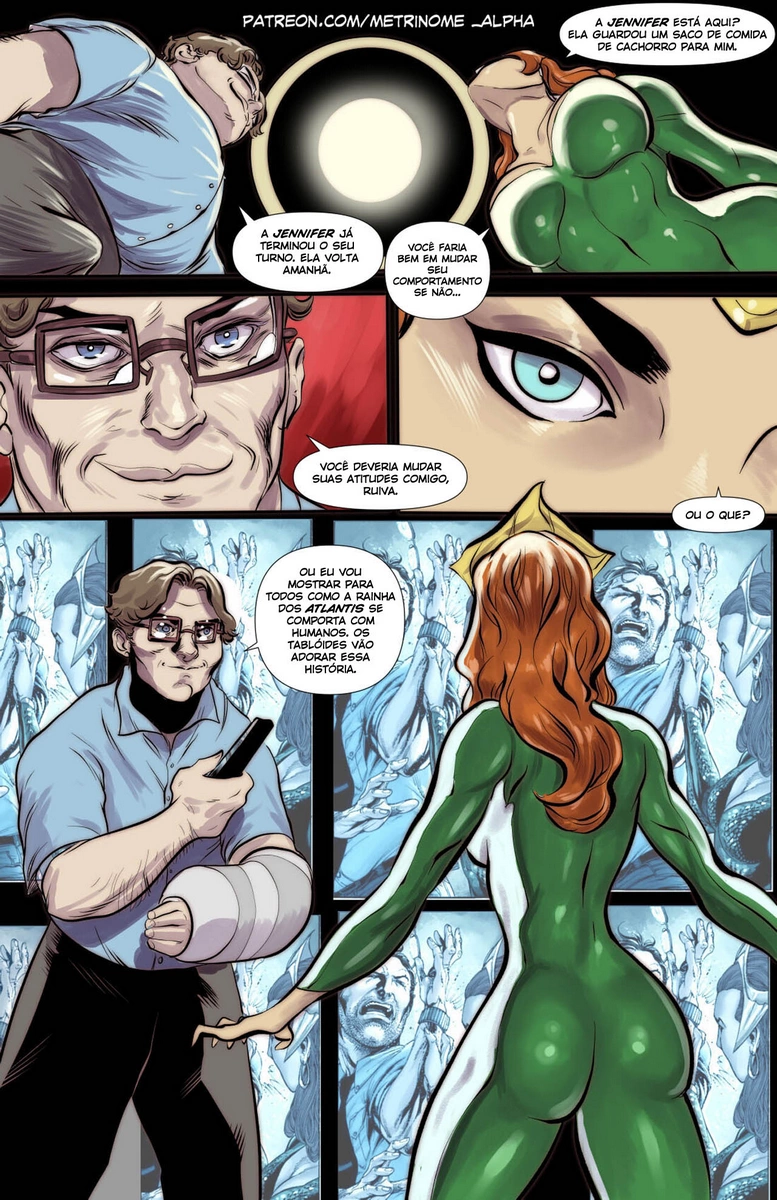 Justice League Mera Gets Blackmailed 02
