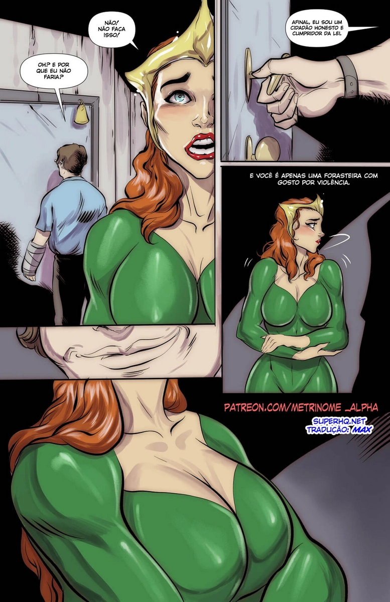Justice League Mera Gets Blackmailed 03