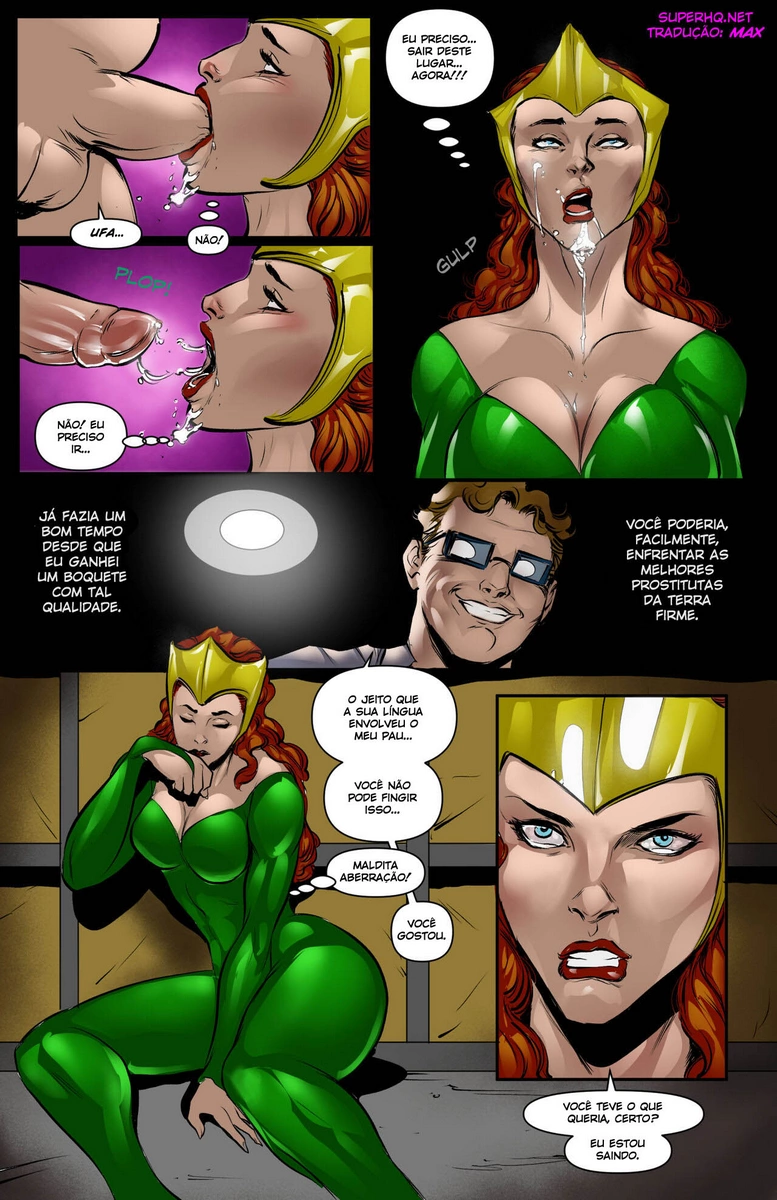 Justice League Mera Gets Blackmailed 13
