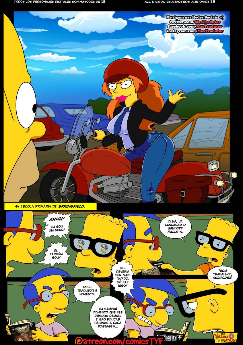 The Yellow Fantasy Amor Radioactivo Simpsons 04