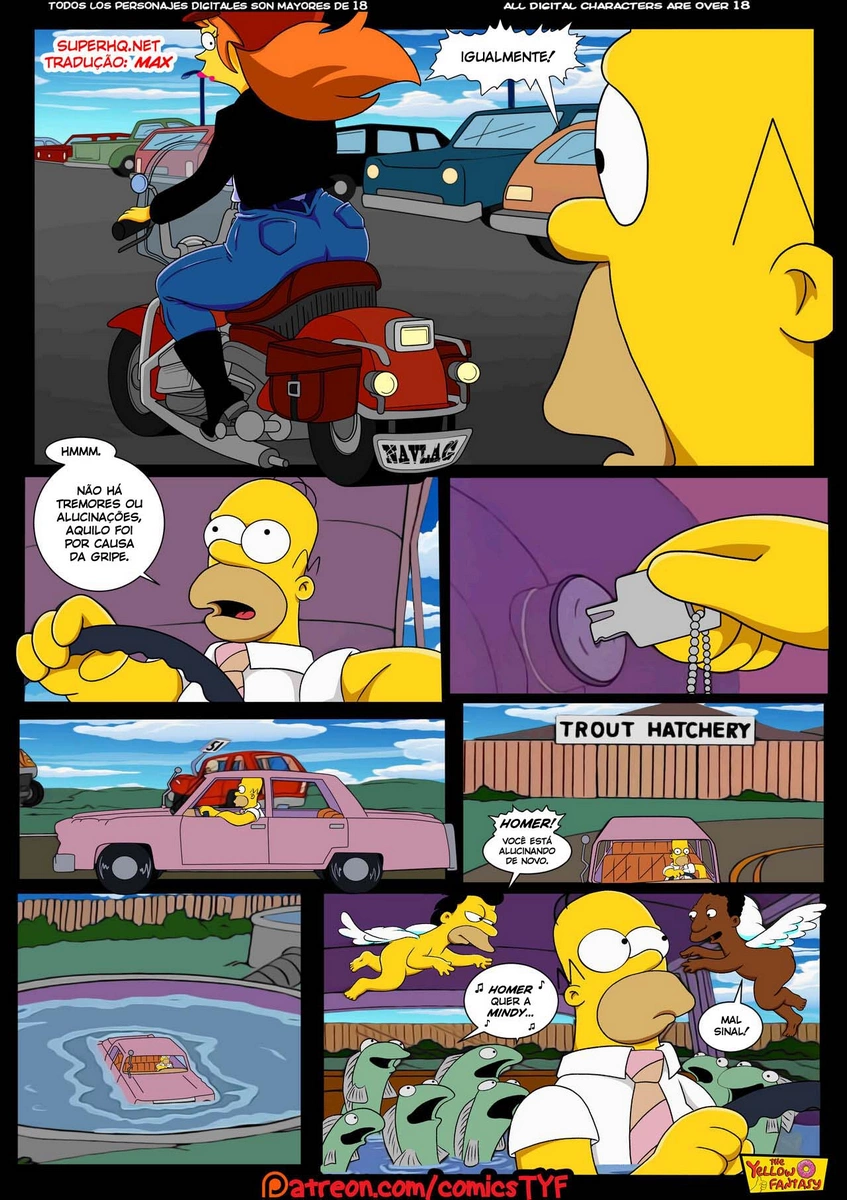 The Yellow Fantasy Amor Radioactivo Simpsons 05