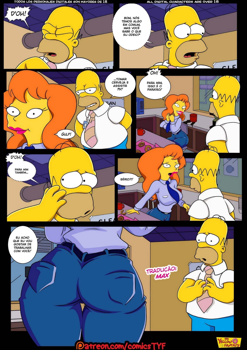 The Yellow Fantasy Amor Radioactivo Simpsons 08