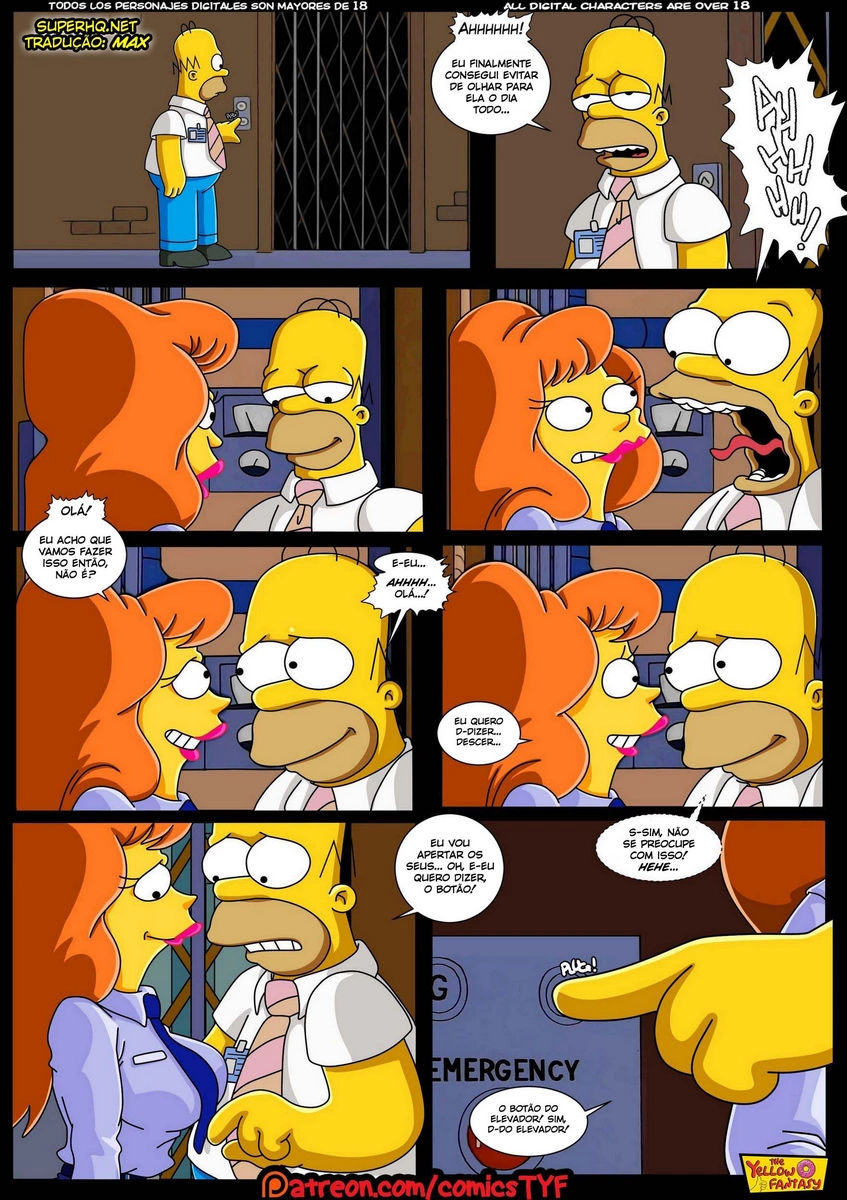 The Yellow Fantasy Amor Radioactivo Simpsons 16