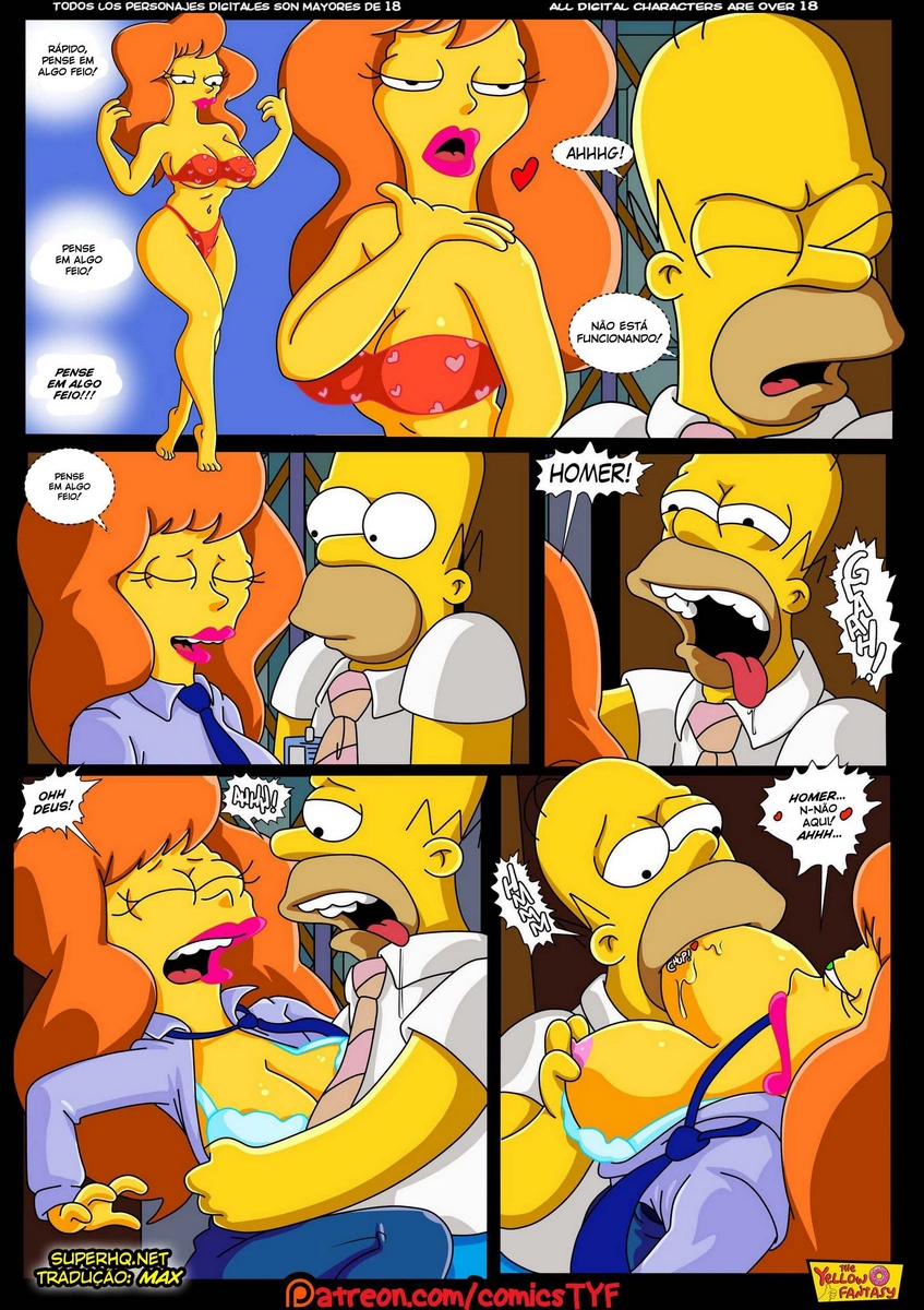 The Yellow Fantasy Amor Radioactivo Simpsons 17
