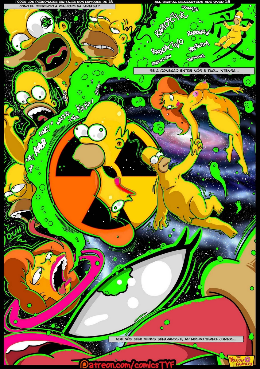The Yellow Fantasy Amor Radioactivo Simpsons 22