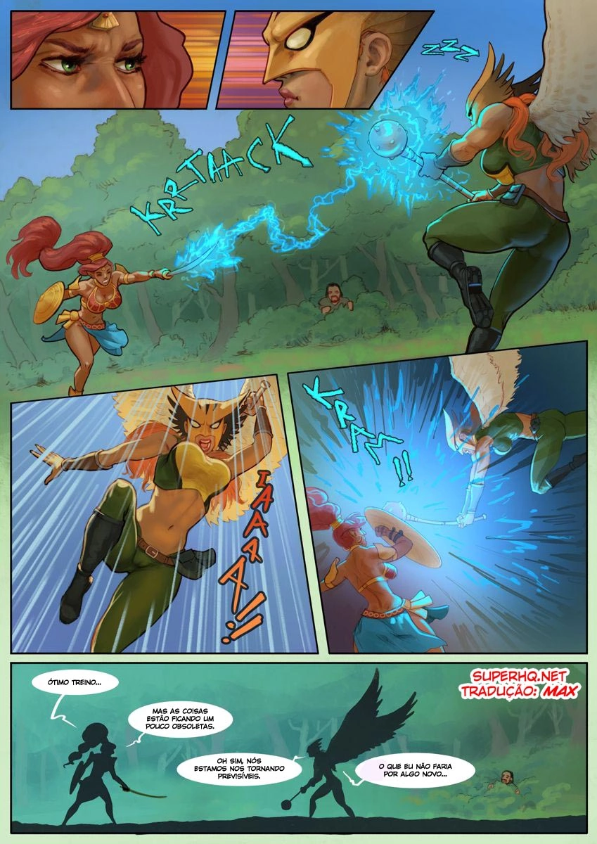 Hot Duels V Urbosa vs Hawkgirl 02
