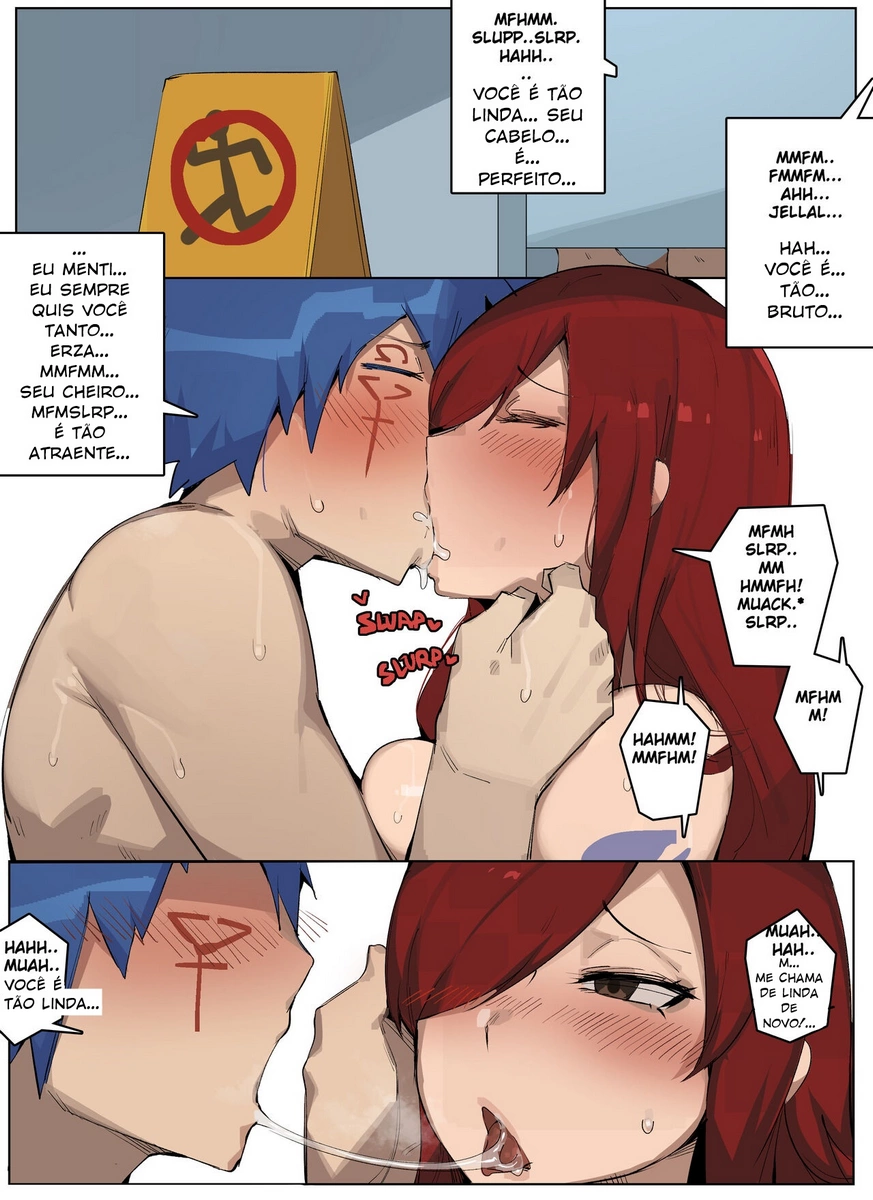 Elijahzx Fairy Tail Erza x Jellal 02