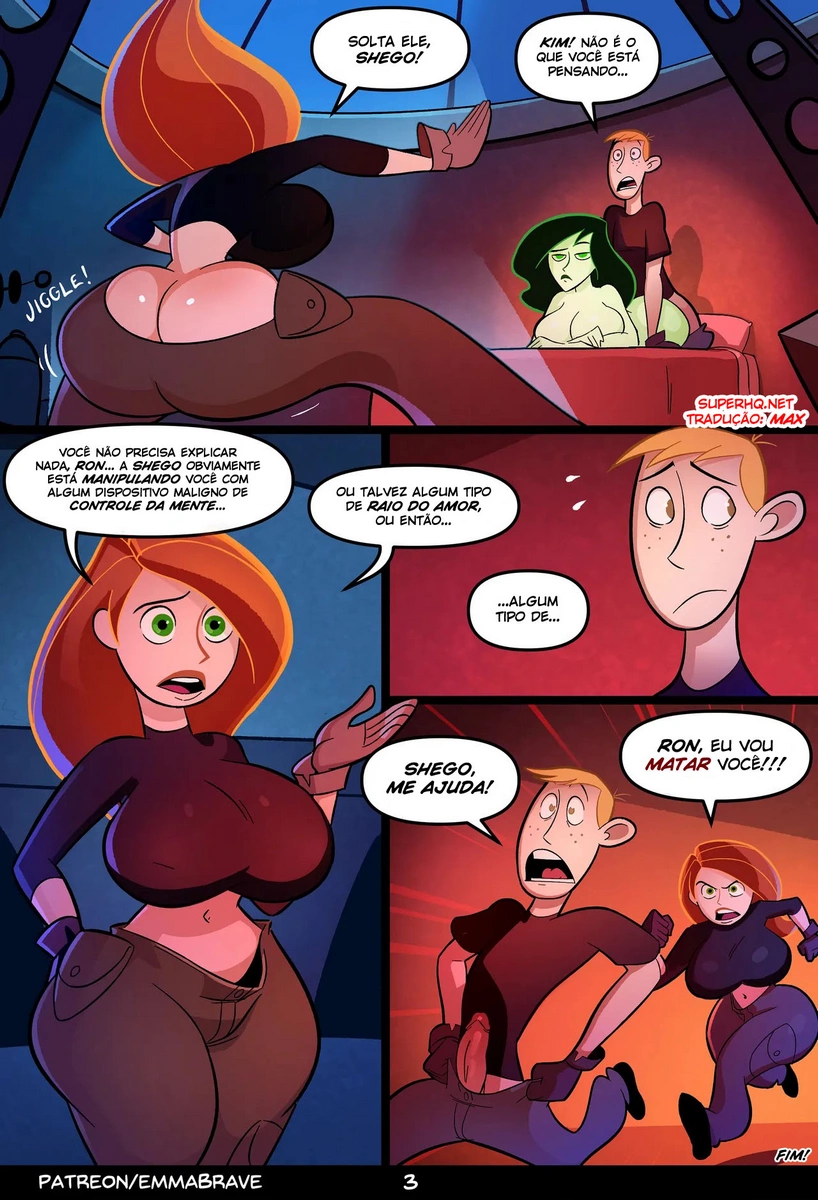 Kim Possible Ron and Shego 03