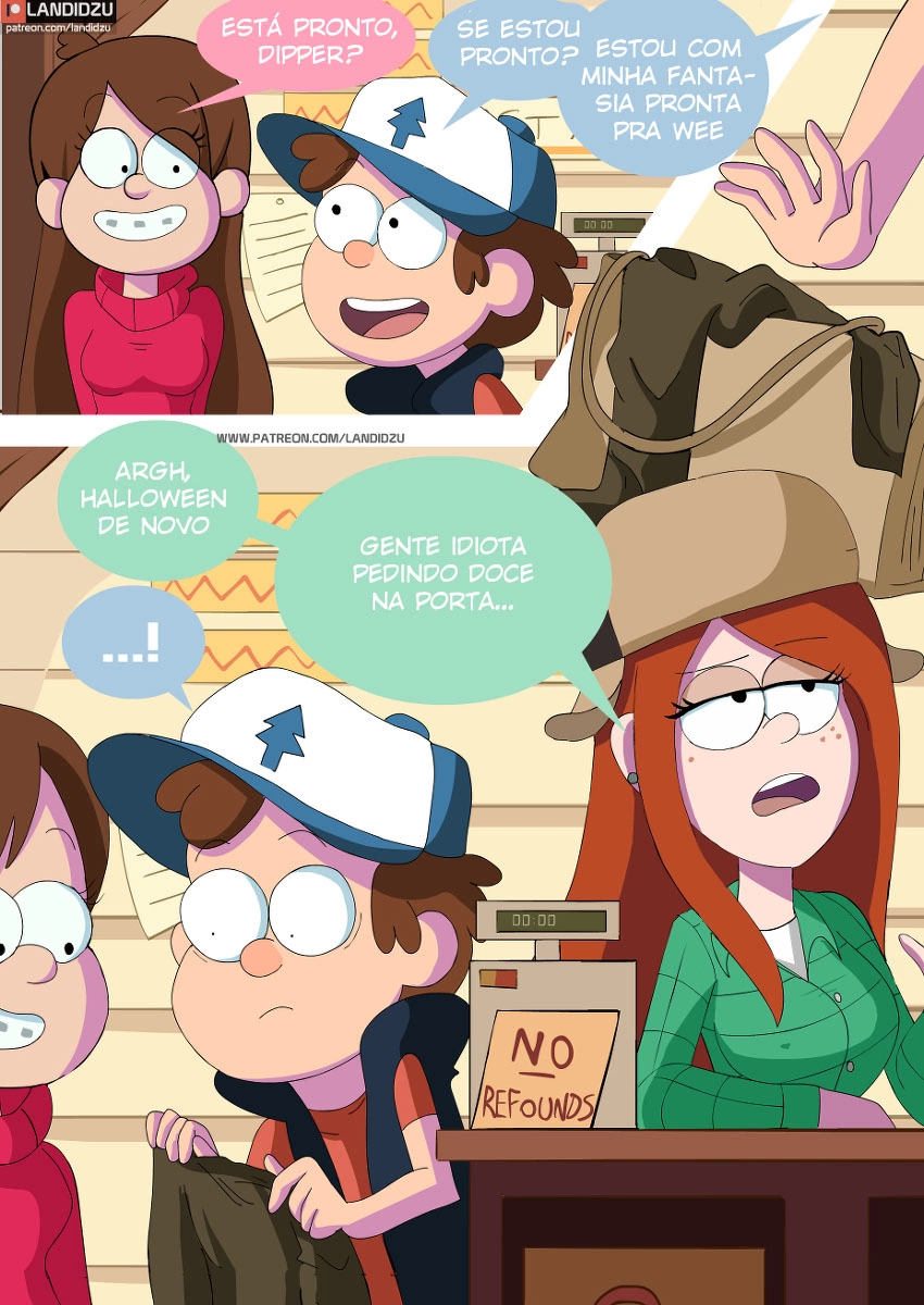 Landidzu Gravity Falls Trick or Treat 03