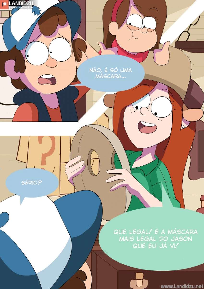 Landidzu Gravity Falls Trick or Treat 07