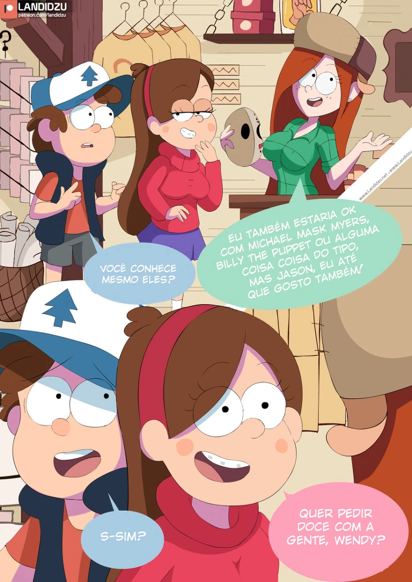 Landidzu Gravity Falls Trick or Treat 08