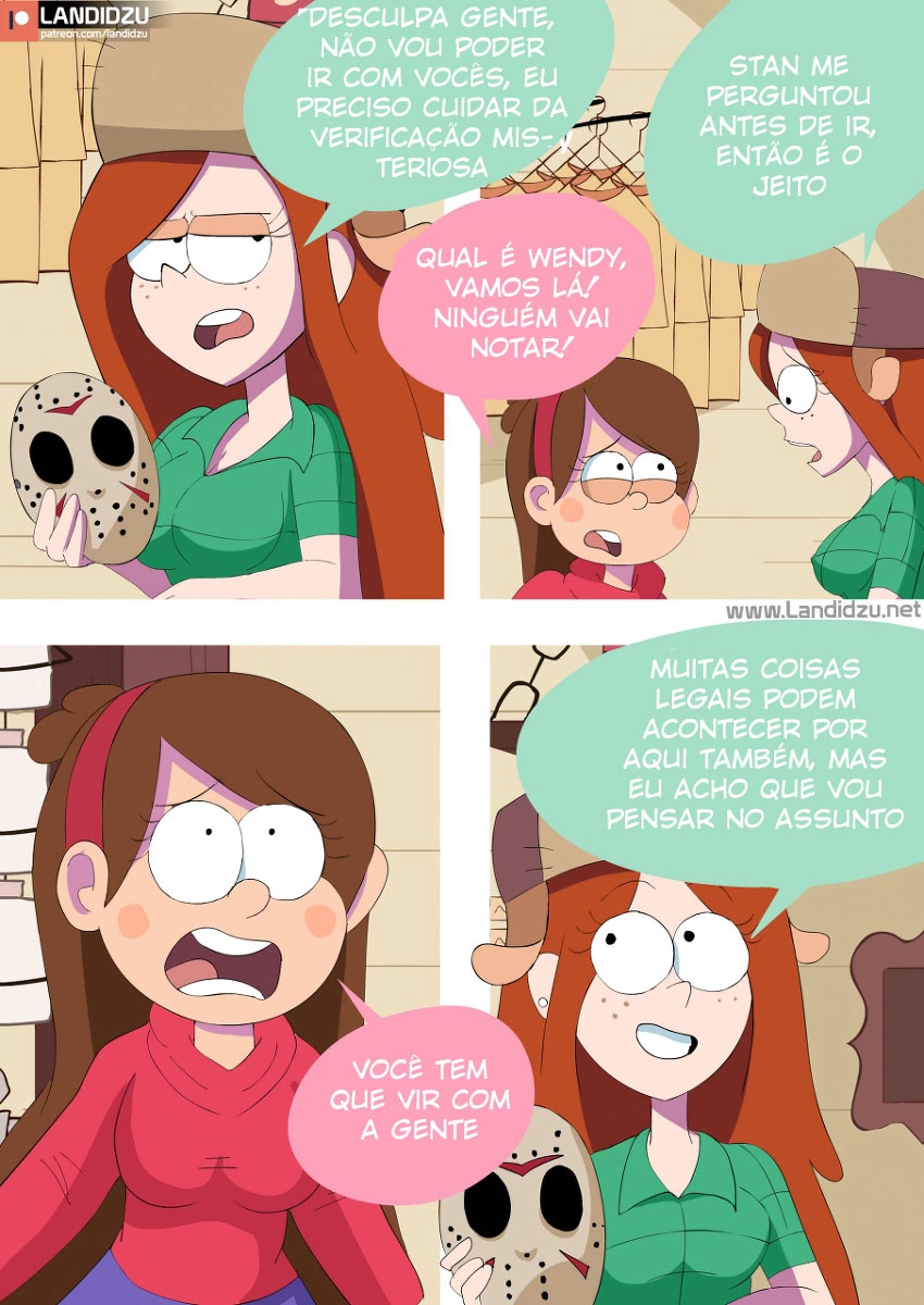 Landidzu Gravity Falls Trick or Treat 10