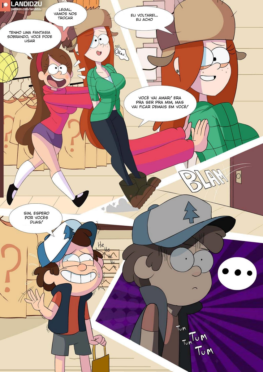 Landidzu Gravity Falls Trick or Treat 14