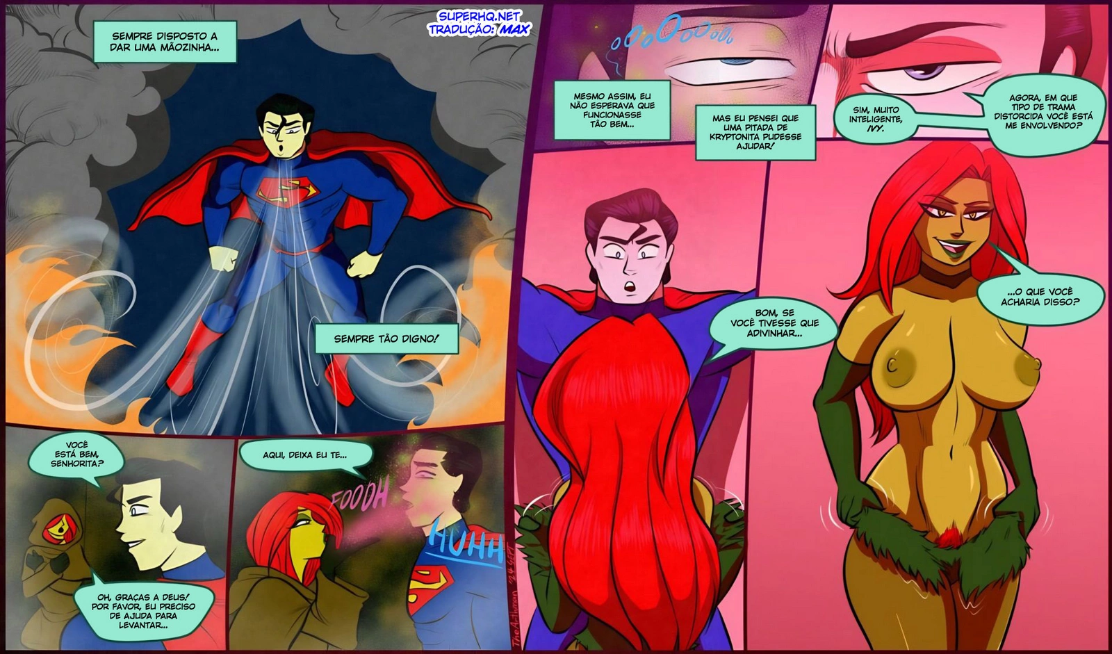 The Arthman Superman In Garden of Ivy 03