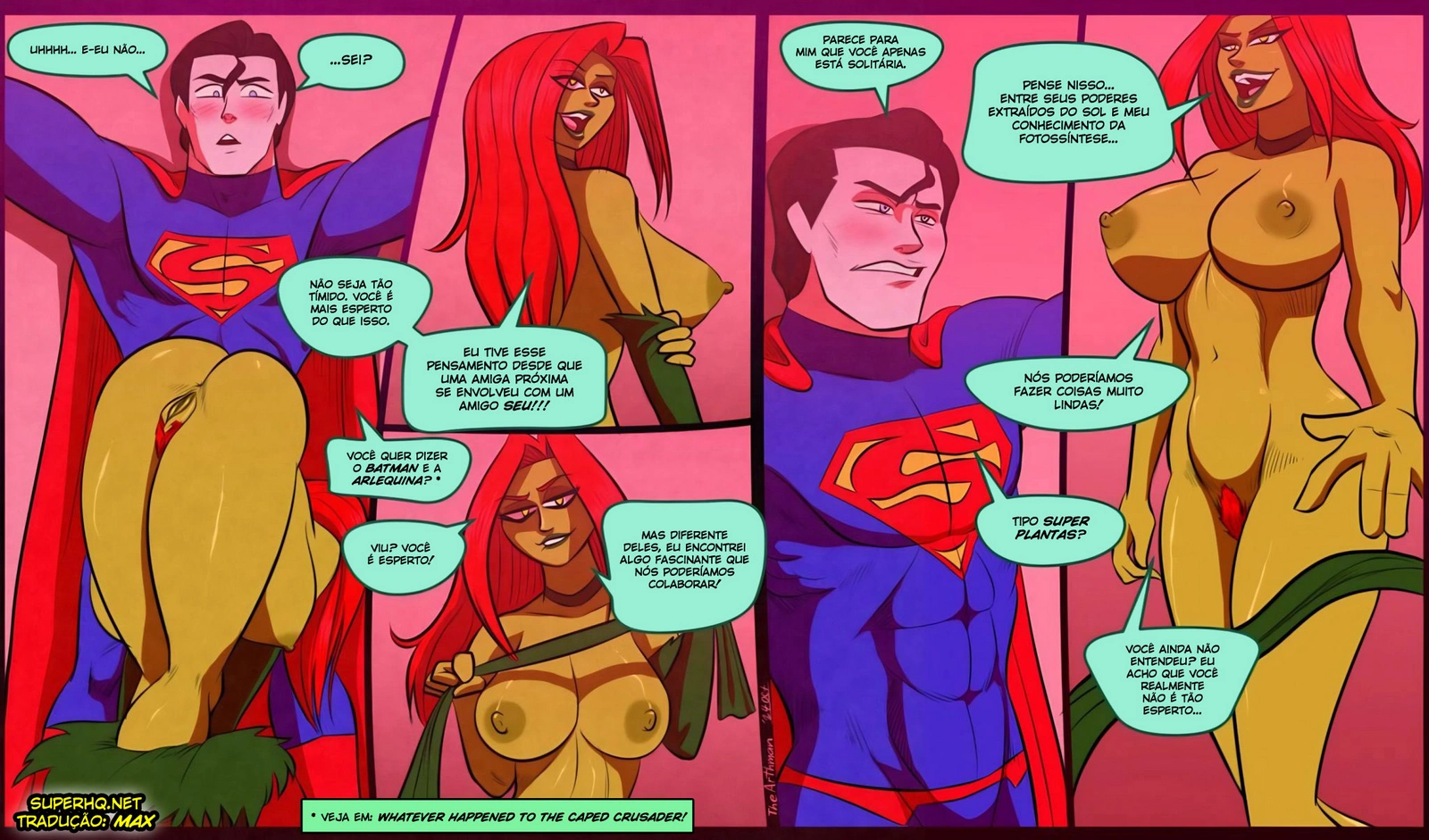 The Arthman Superman In Garden of Ivy 04