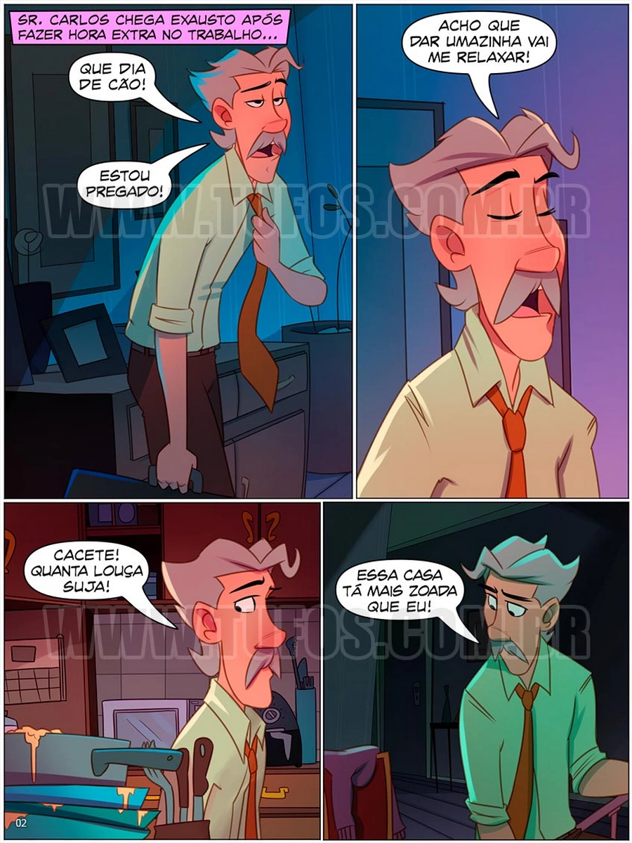 As 4 Sacanas Barba cabelo e bigode 02