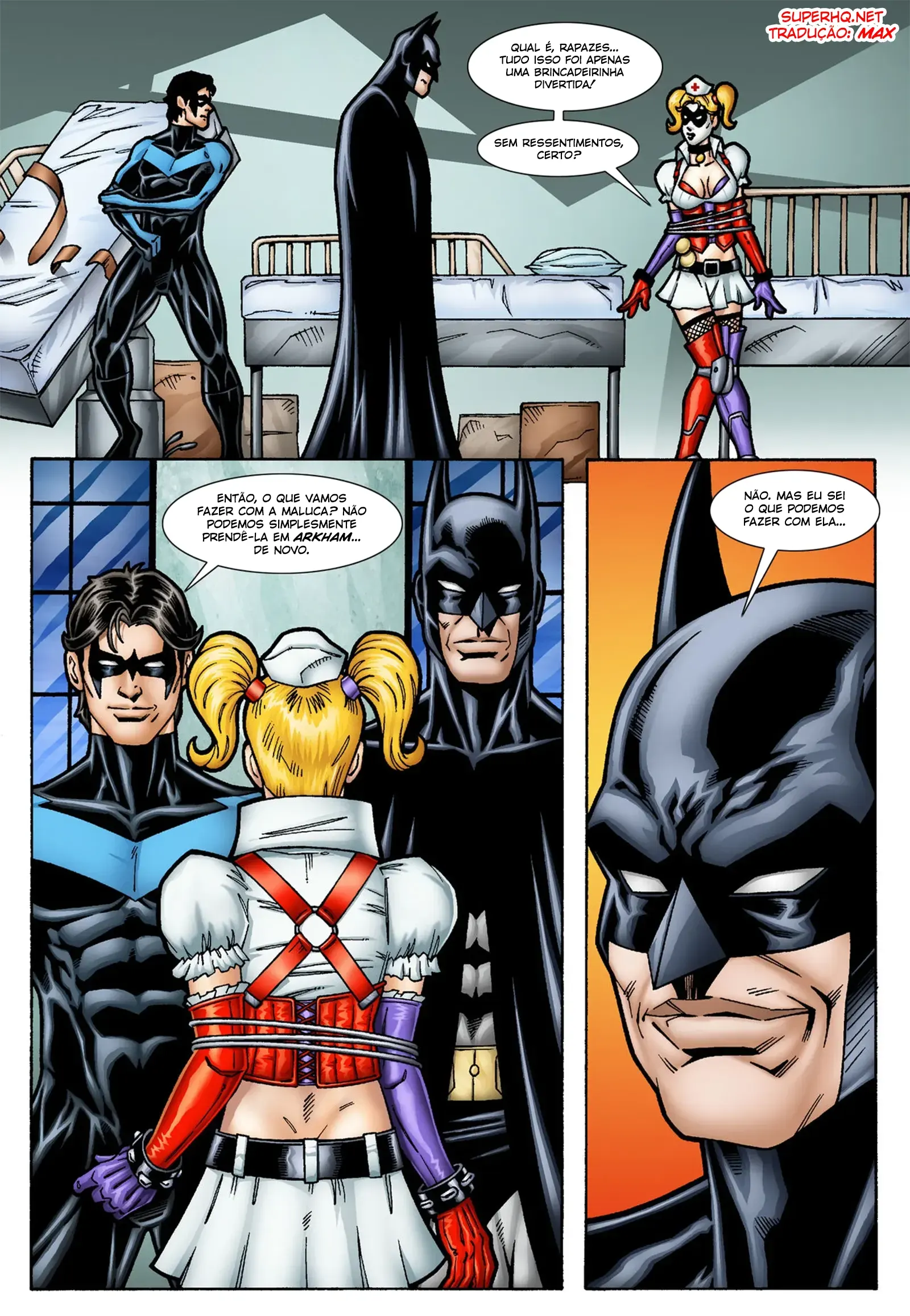 Batman and Nightwing Harley 04 Batman and Nightwing Harley 04