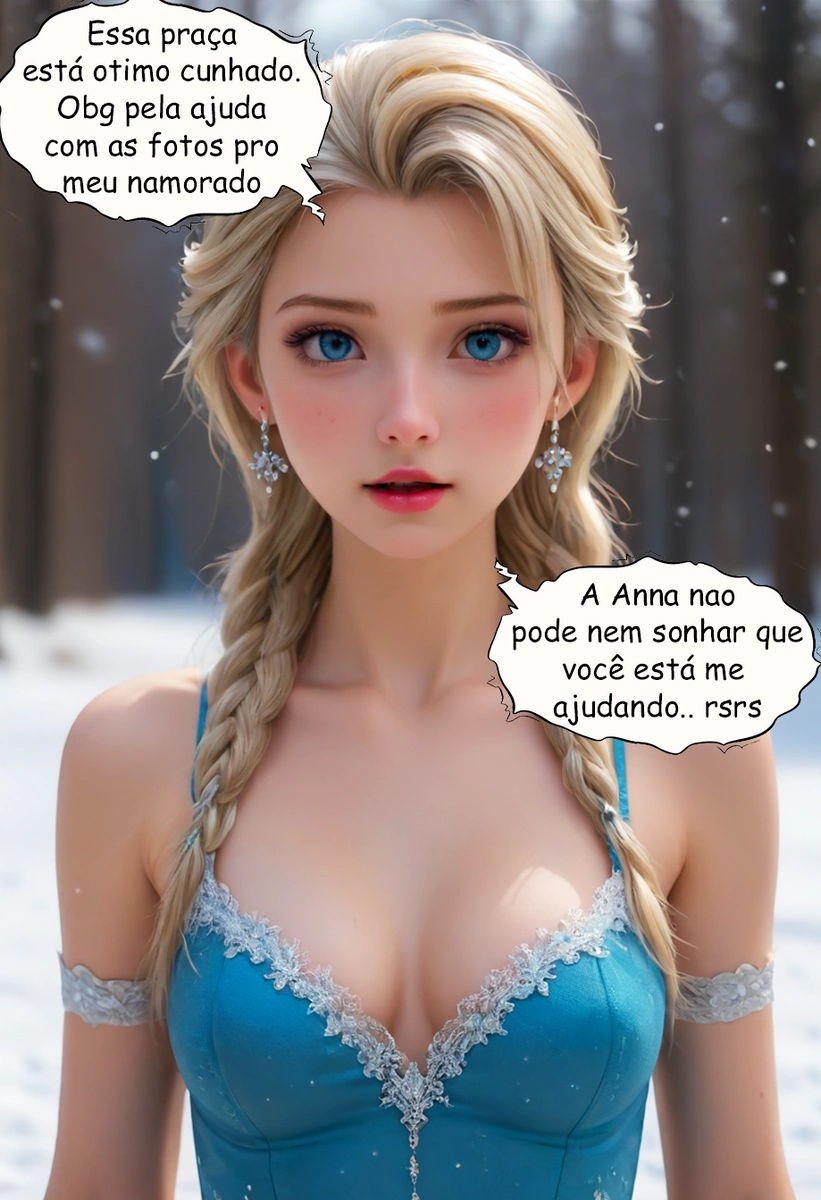 ComicsNaVeia Frozen Elsa 10