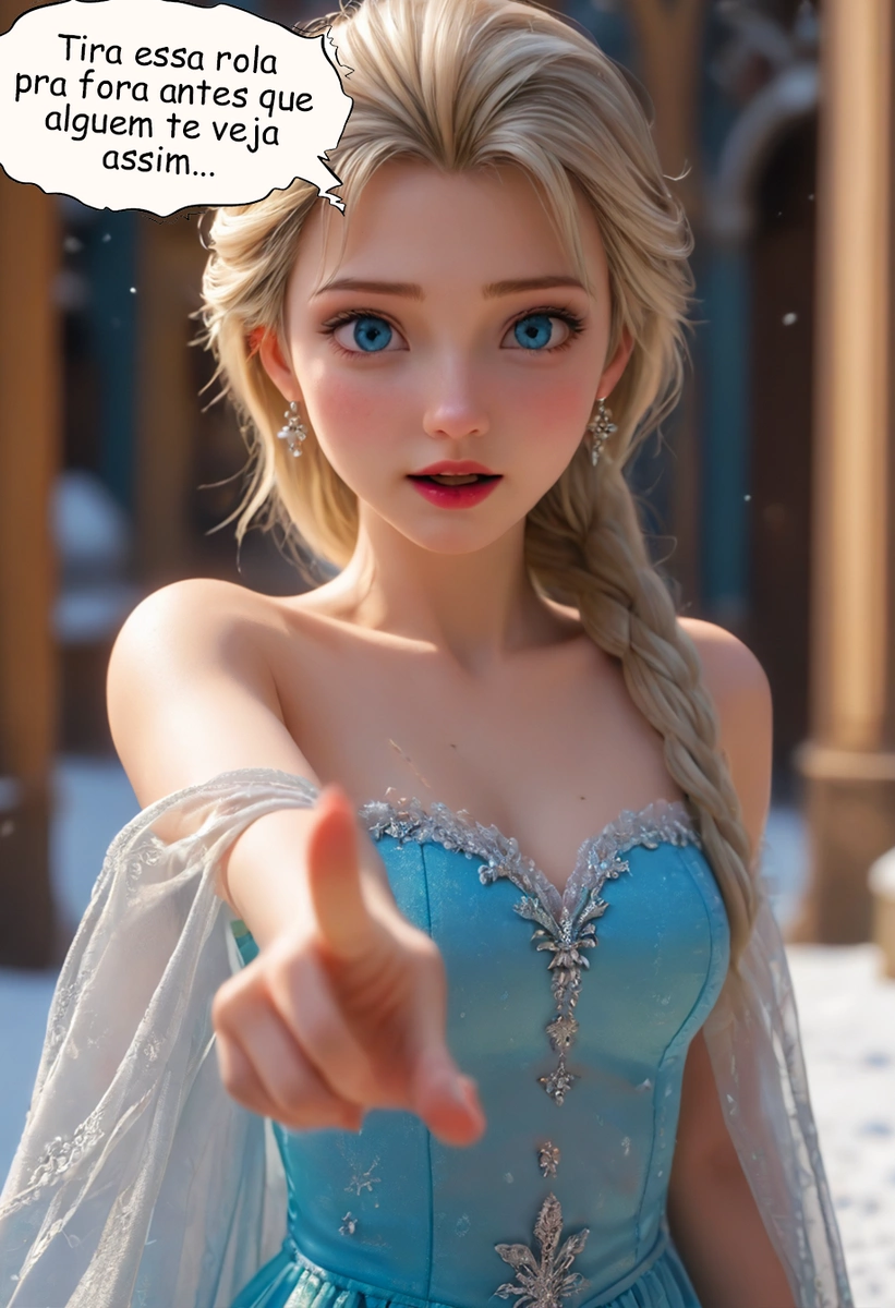 ComicsNaVeia Frozen Elsa 20