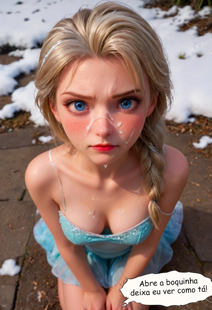 ComicsNaVeia Frozen Elsa 34