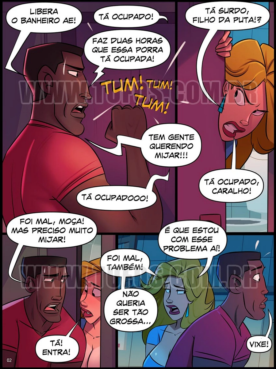 Festa no banheiro 02