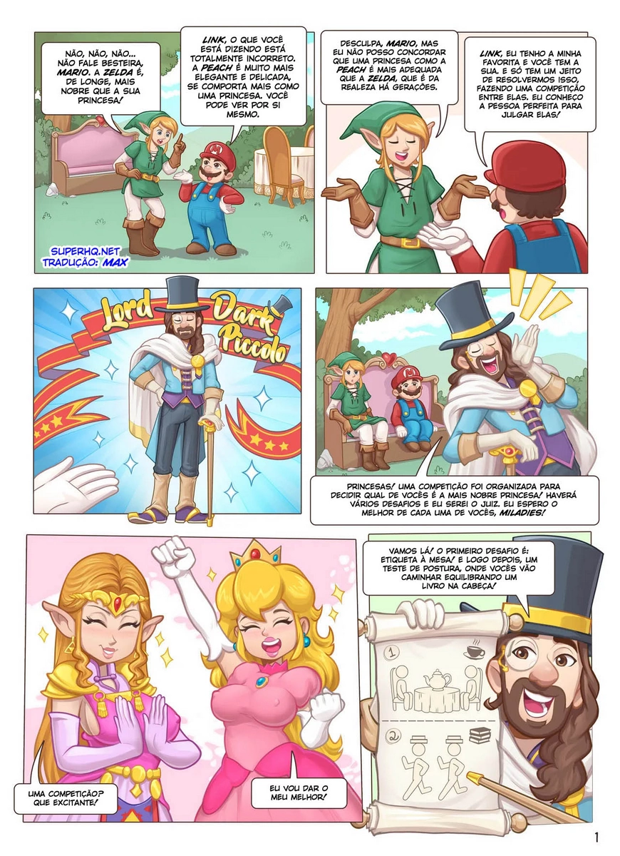 Hot Duels VI Epic Showdown of Zelda Vs Peach 02