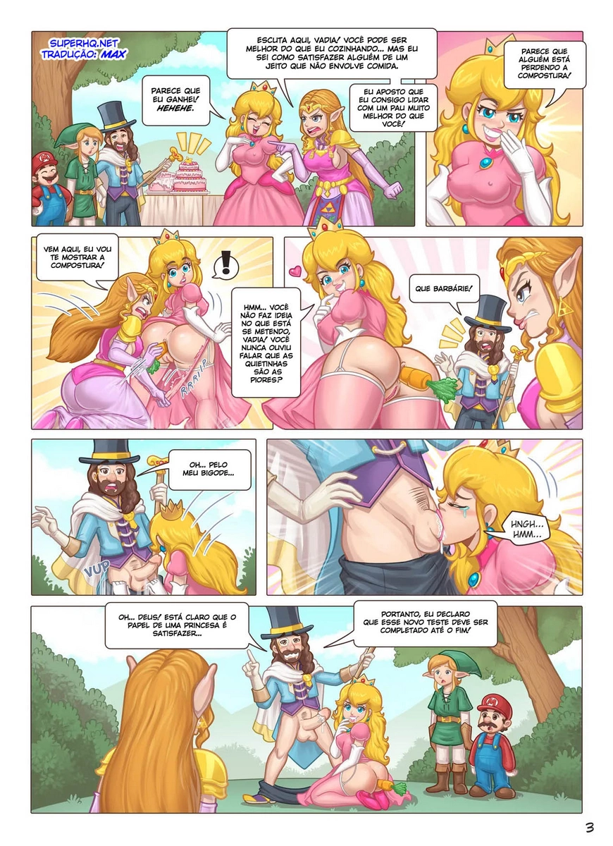 Hot Duels VI Epic Showdown of Zelda Vs Peach 04