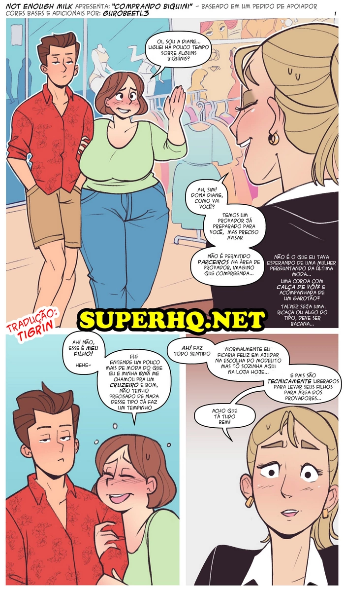 NotEnoughMilk Swimsuit Shopping 01 NotEnoughMilk Swimsuit Shopping 01