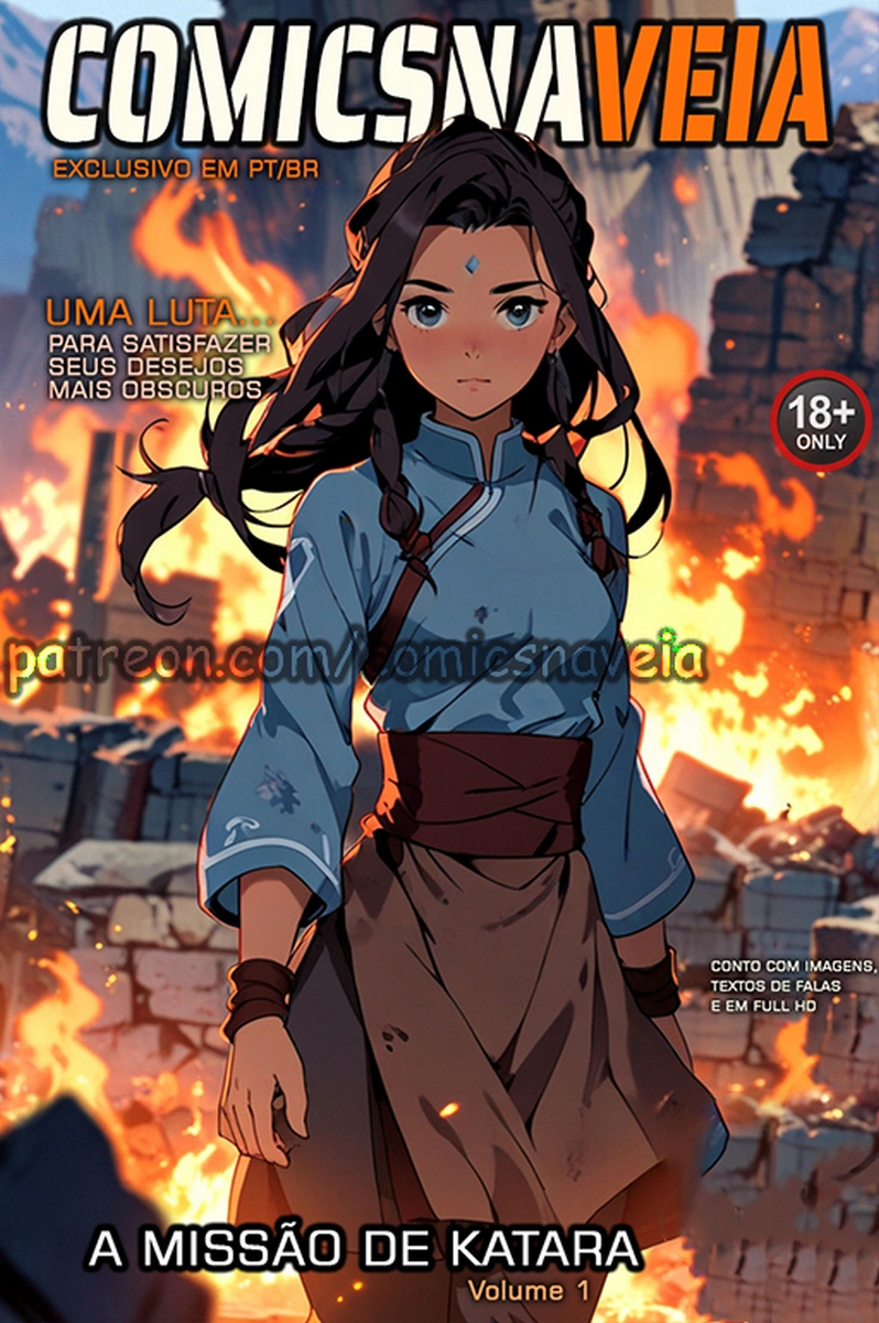 Katara em uma missao 01 Katara em uma missao 01